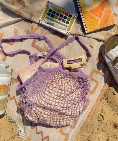 Sun Freckled Studio - Lilac Market Bag