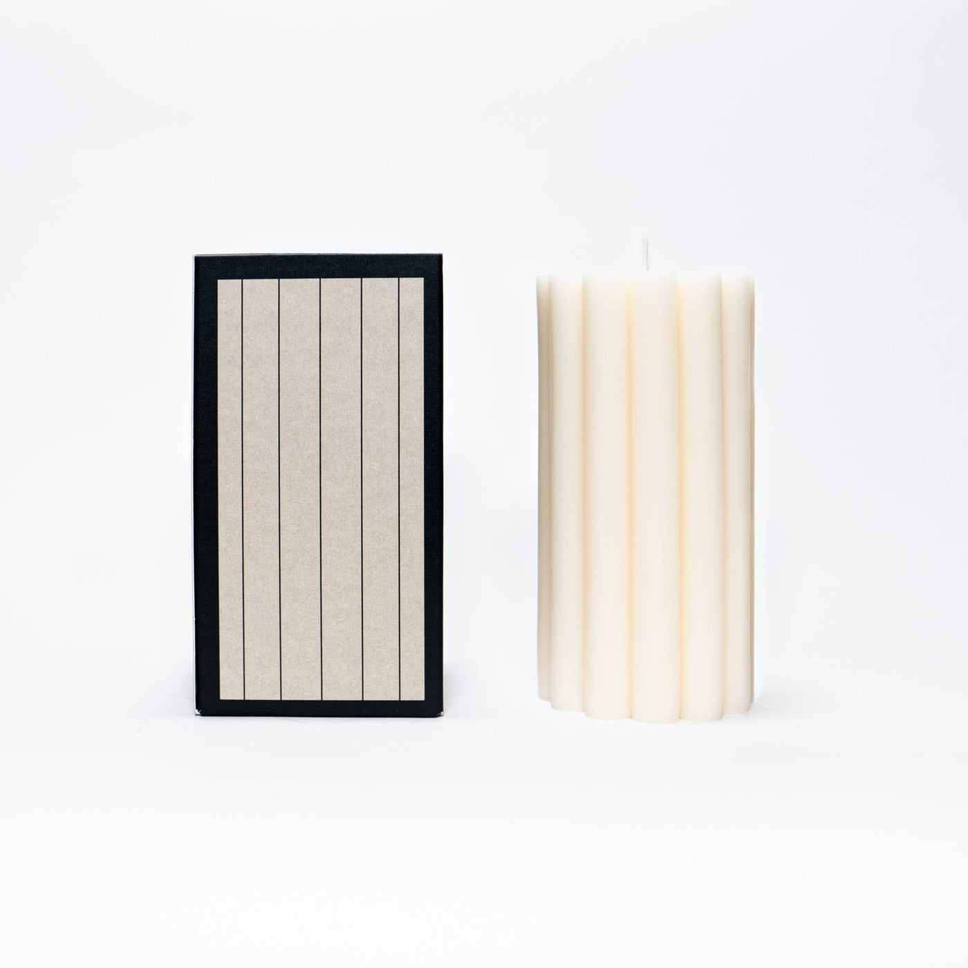 Field Kit - Floral Pillar Candle: Smoke