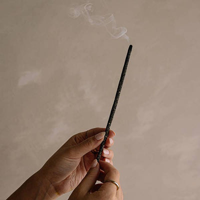 Cedar and Myrrh - White Sage Hand-rolled Incense Stick