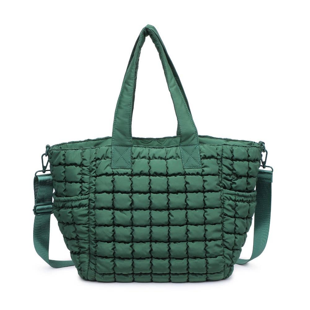 Sol and Selene - Dreamer - Quilted Nylon Tote: Carbon