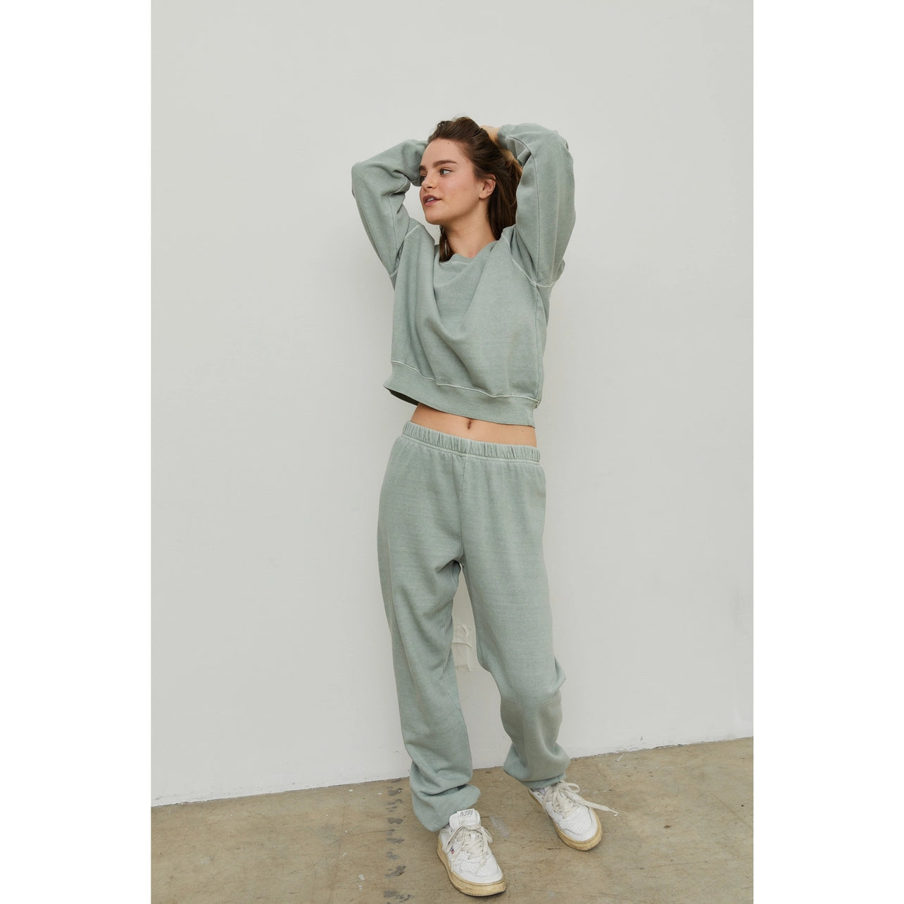 Blank Lab Sage Green Jogger Sweatpants