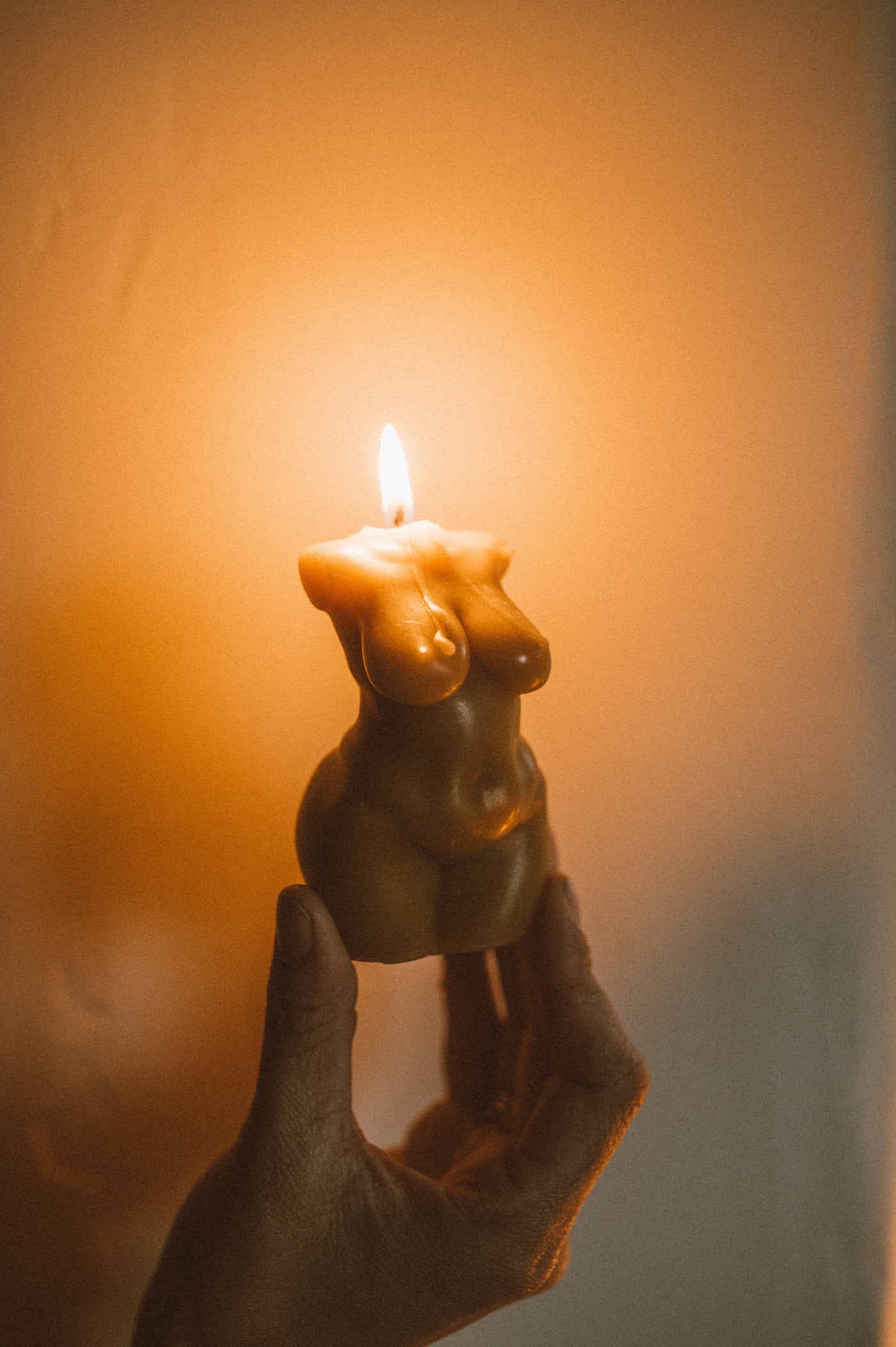 Abundant Goddess Beeswax Candle