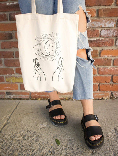 Sun Freckled Studio - Moon Goddess Tote Bag