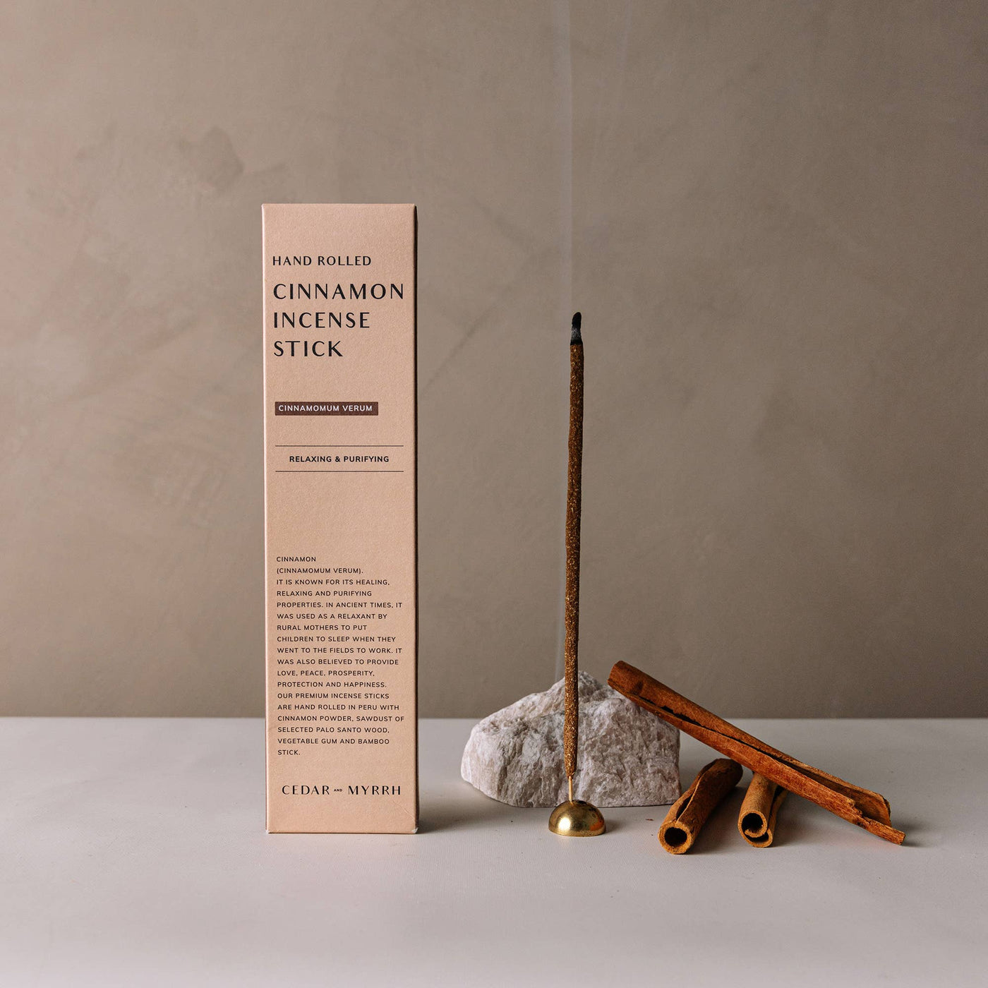 [Burning Ritual] Cinnamon Incense Sticks